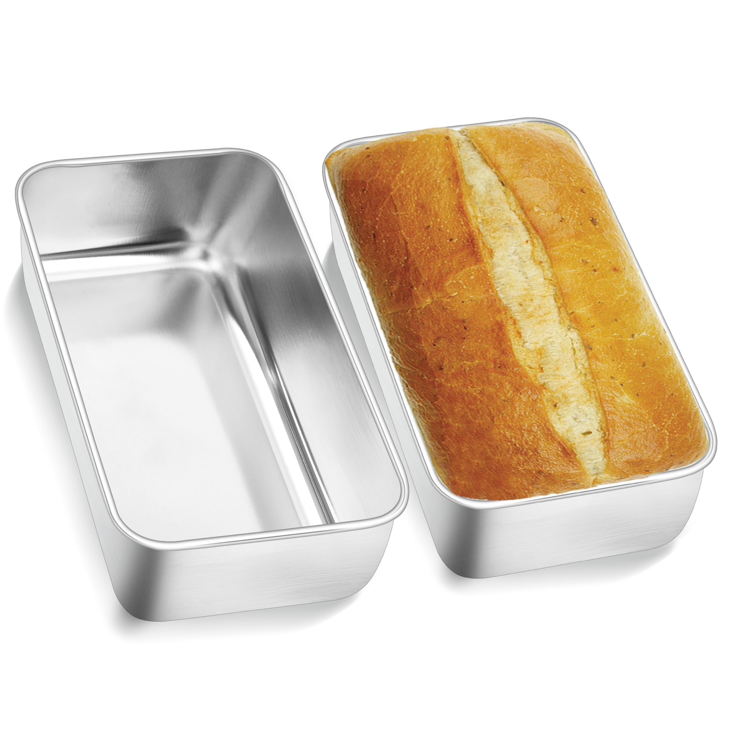 【MATFER(マトファ) 】エグゾパン バトー・フラット型 80㎜×9㎜ Amazon.com: Herogo Loaf Pans Set of 2, 9 x 5 Inch Rectangle Bread